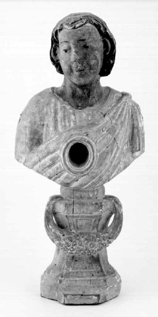 San Giovanni Evangelista (reliquiario - a busto, elemento d'insieme) - bottega toscana (sec. XVIII)