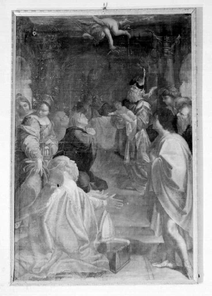 presentazione di Gesù al tempio (dipinto) - ambito senese (prima metà sec. XVII)