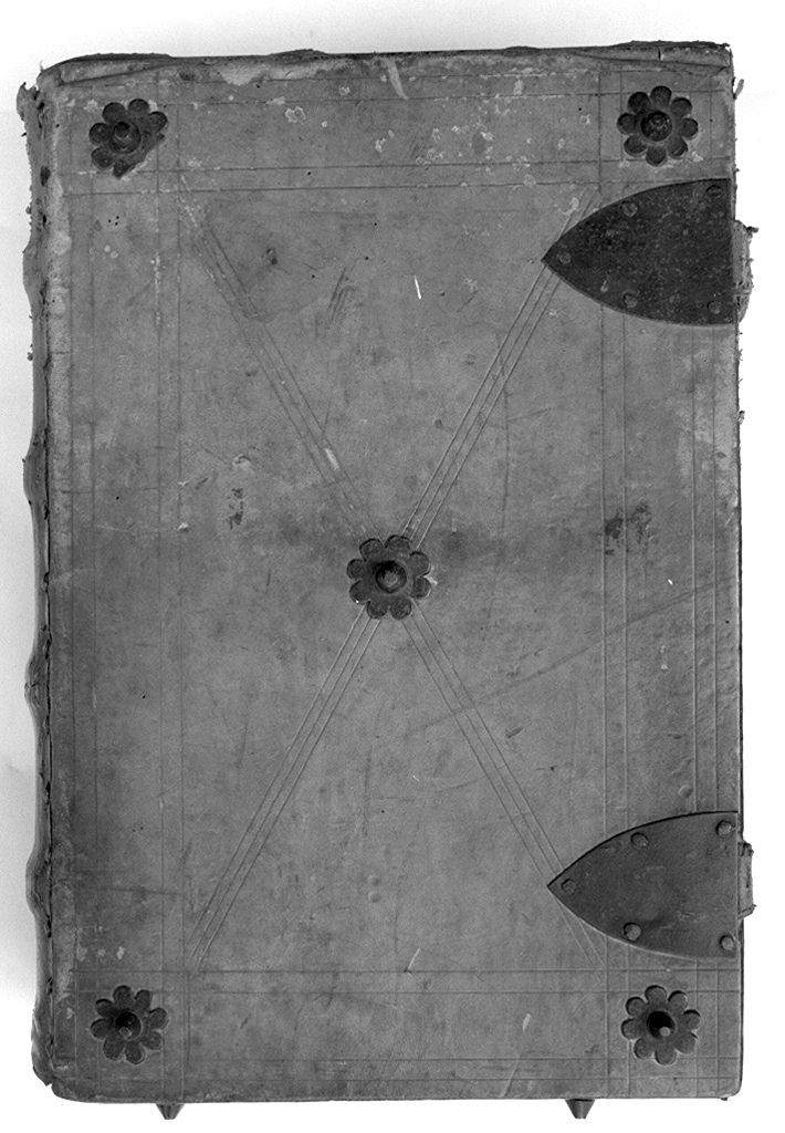 coperta di libro liturgico, elemento d'insieme - bottega veneta (sec. XVII)