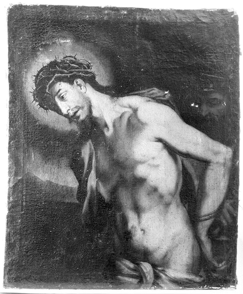 Cristo coronato di spine (dipinto) - ambito senese (primo quarto sec. XVII)