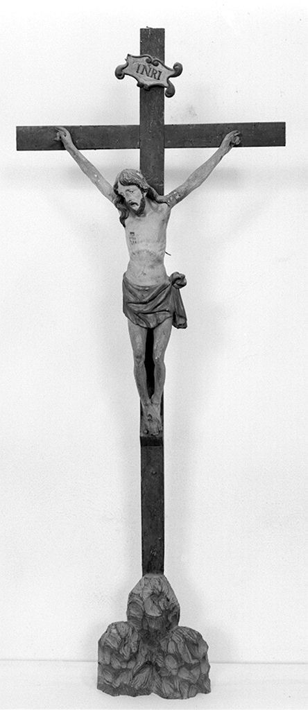 Cristo crocifisso (croce d'altare) - ambito toscano (sec. XVIII)