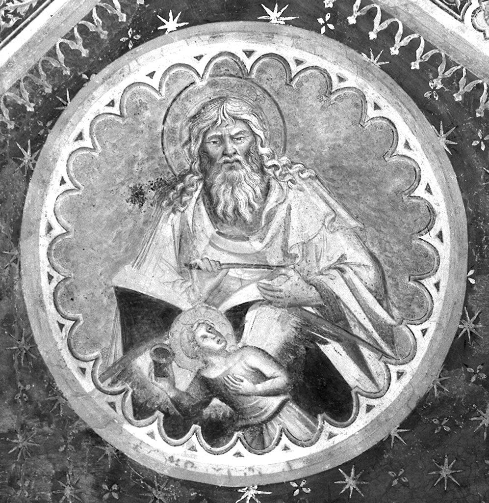 quattro evangelisti con i Padri della Chiesa (dipinto, complesso decorativo) di Bartolo di Fredi (sec. XIV)