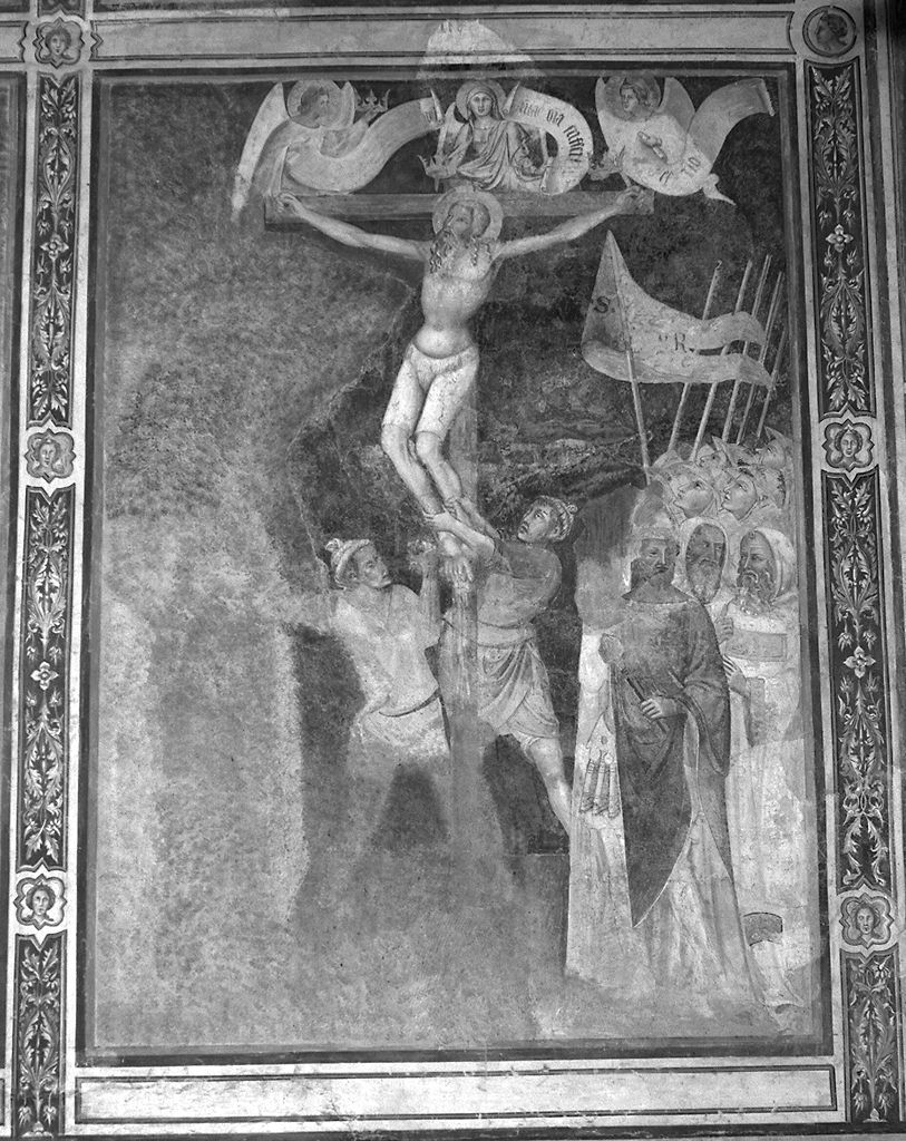 crocifissione di San Filippo (dipinto, elemento d'insieme) di Bartolo di Fredi (sec. XIV)