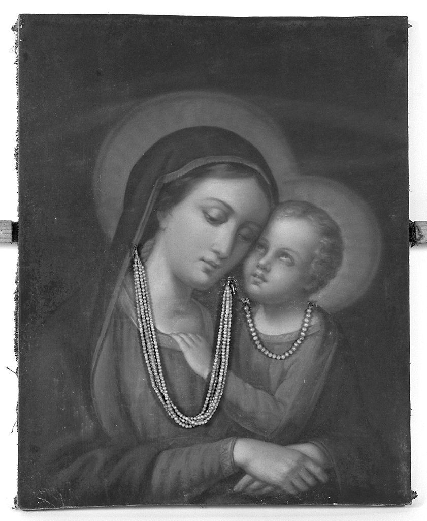 Madonna del Buon Consiglio (dipinto, elemento d'insieme) - ambito senese (prima metà sec. XIX)