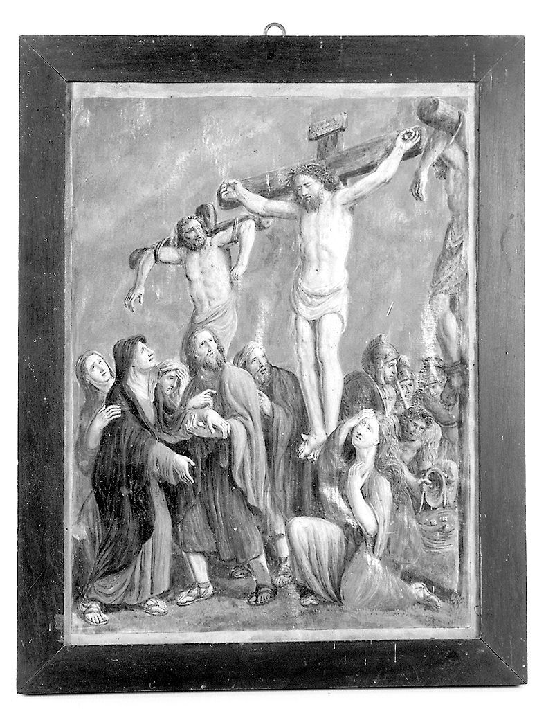 crocifissione (dipinto) di Ademollo Luigi (cerchia) (primo quarto sec. XIX)