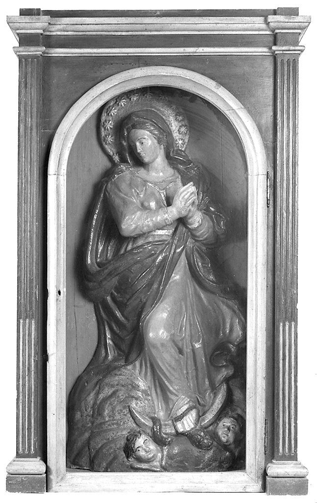 Madonna Immacolata (rilievo) - ambito senese (sec. XVIII)
