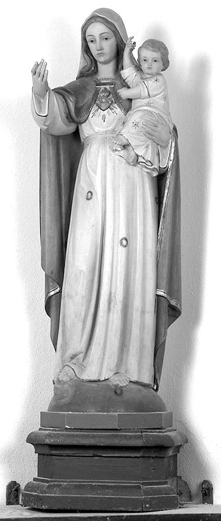 Madonna con Bambino (statua) - bottega toscana (sec. XX)