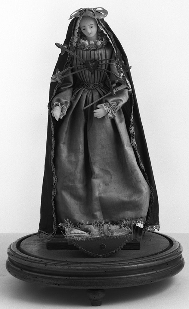 Sette Dolori della Madonna (statuetta devozionale) - bottega toscana (prima metà sec. XIX)