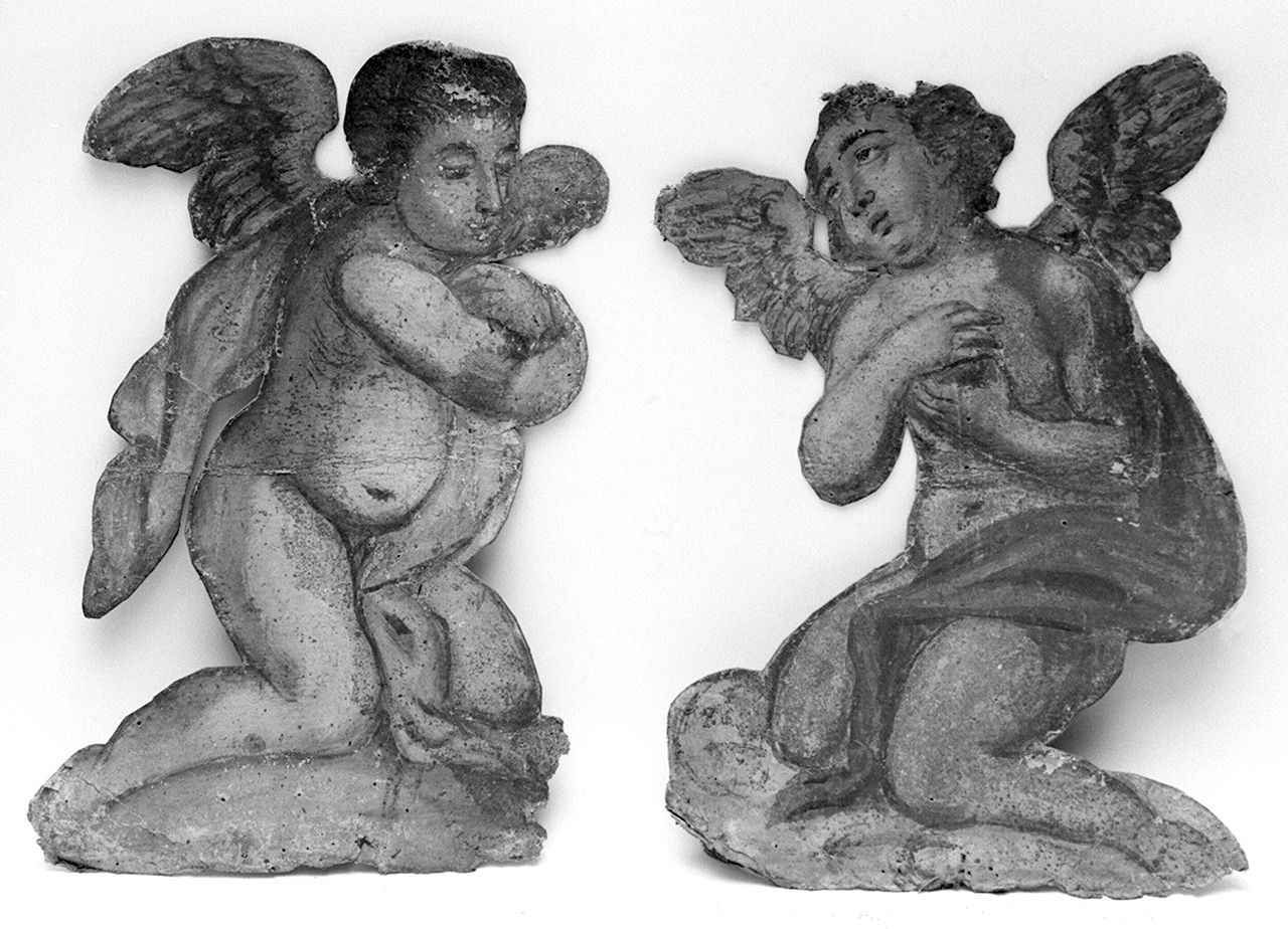 angelo (dipinto, serie) - ambito senese (sec. XVIII)