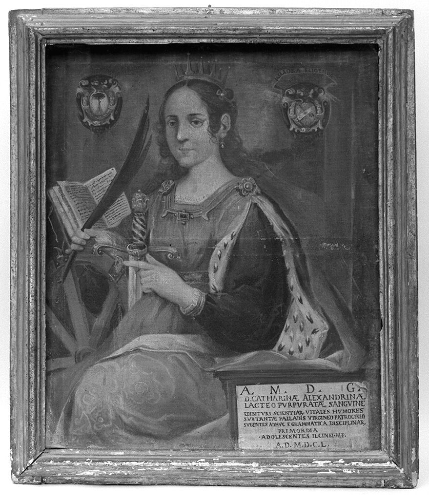Santa Caterina d'Alessandria (dipinto) - ambito senese (sec. XVII)