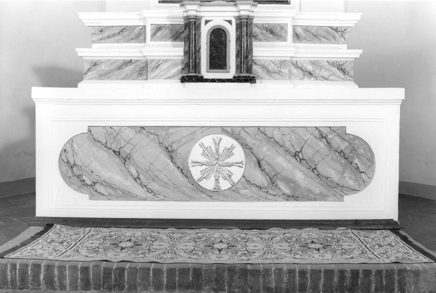 altare maggiore - bottega senese (terzo quarto sec. XVII)