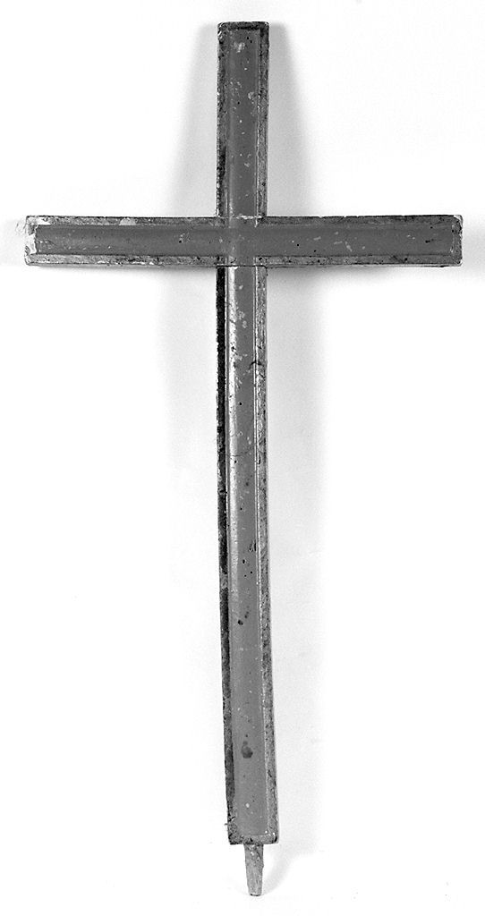 croce d'altare, frammento - bottega toscana (secc. XIX/ XX)