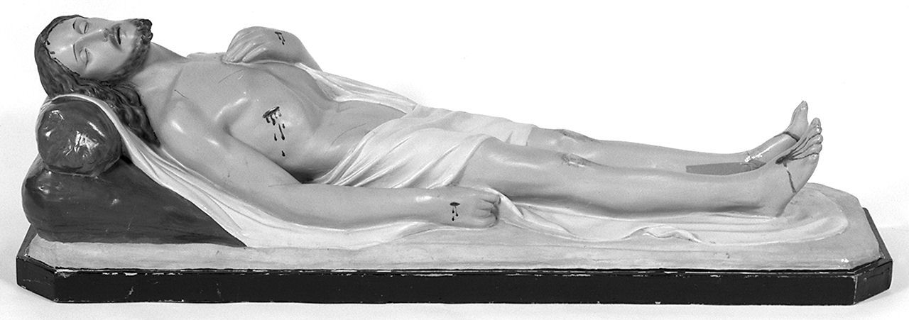 Cristo morto (statua) - ambito italiano (prima metà sec. XX)