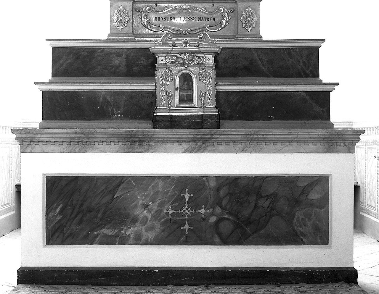 altare maggiore - bottega senese (sec. XIX)