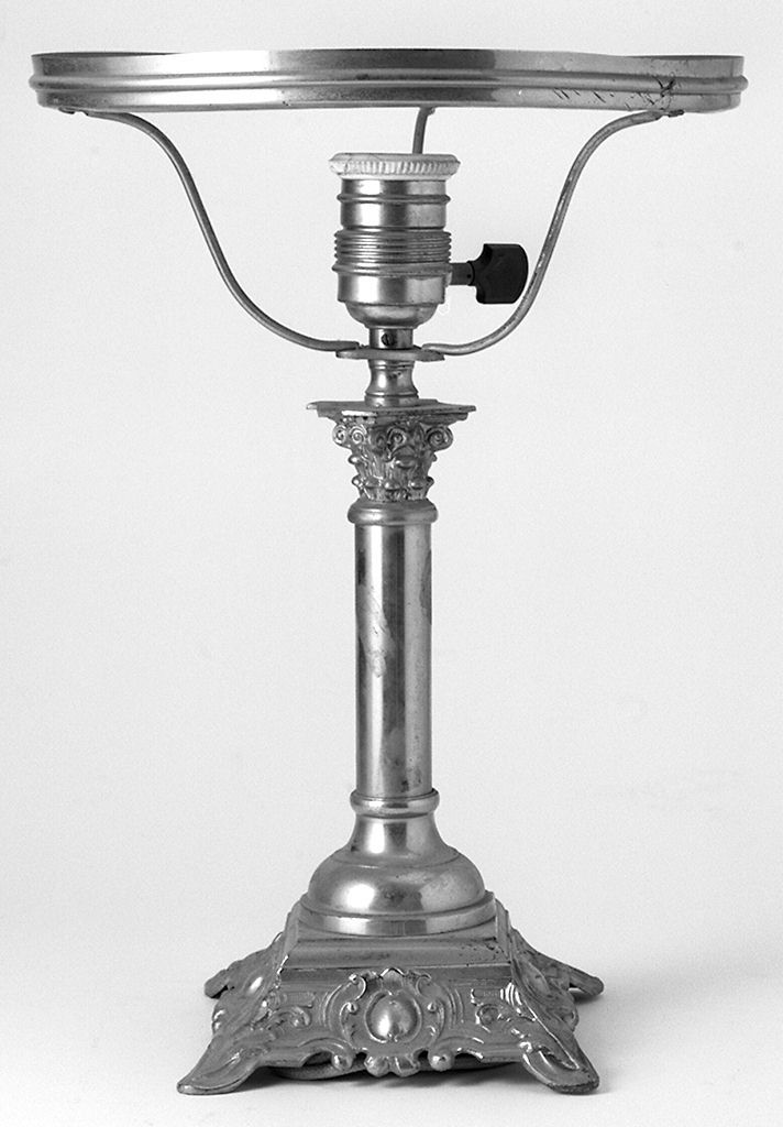 lampada da tavolo - bottega toscana (secc. XIX/ XX)