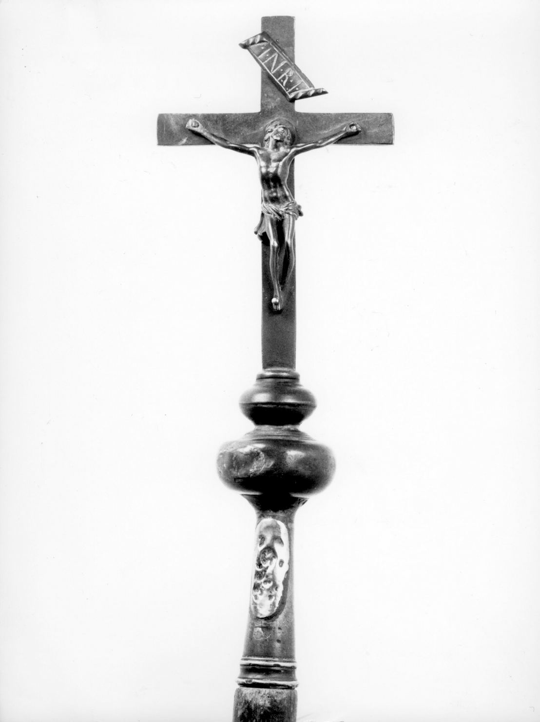 Cristo crocifisso (croce d'altare) - bottega toscana (sec. XIX)