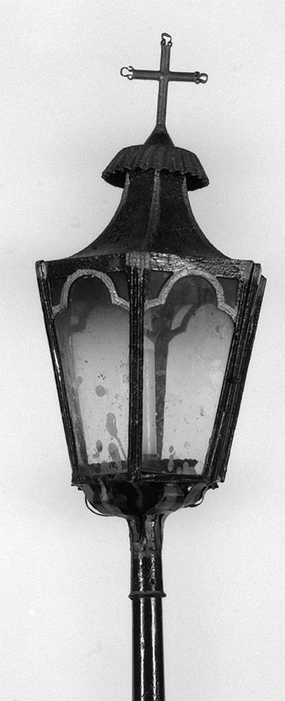 lanterna processionale, serie - produzione toscana (sec. XIX)