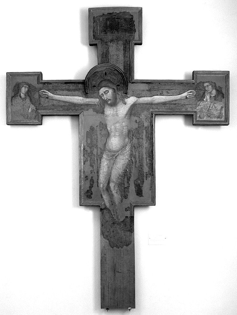 Cristo crocifisso (croce) di Maestro della Croce di Buonconvento (sec. XIV)