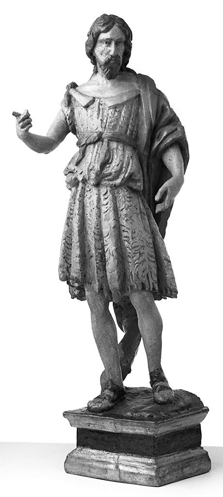 San Giovanni Battista (statuetta) - ambito senese (inizio sec. XVI)