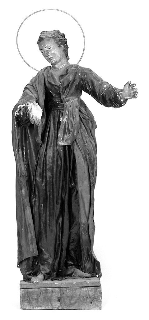San Giovanni Evangelista (statua, elemento d'insieme) - bottega toscana (seconda metà sec. XVIII)
