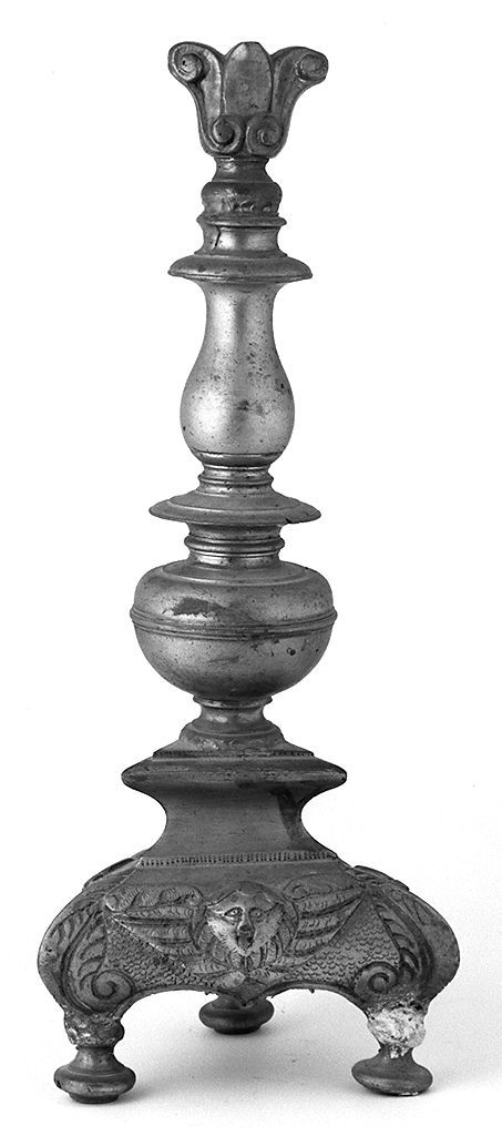 cherubino (base per croce d'altare, elemento d'insieme) - bottega italiana (secc. XIX/ XX)