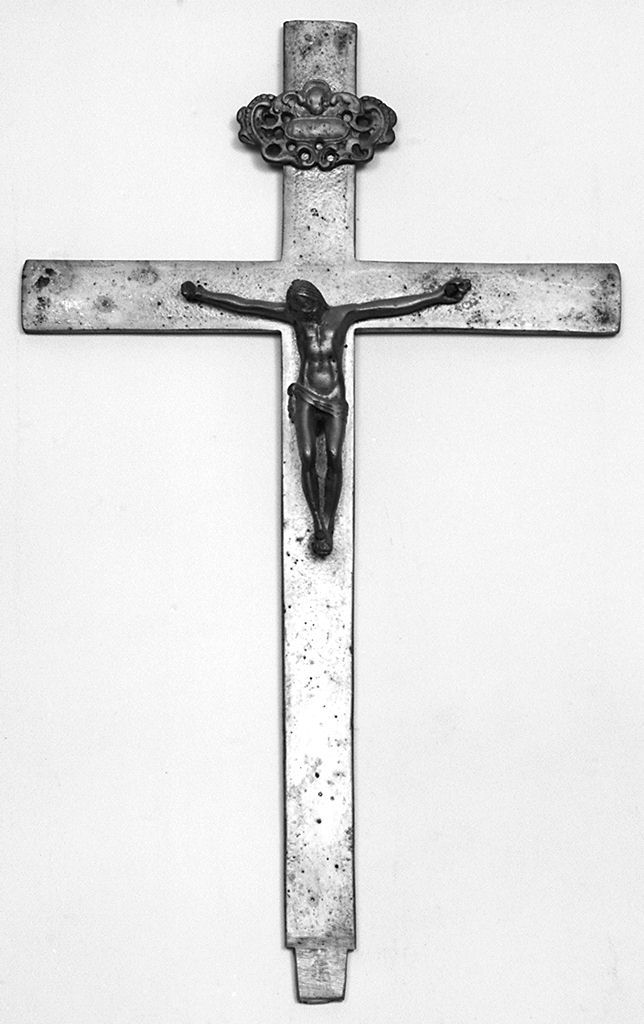Cristo crocifisso (croce d'altare, frammento) - bottega toscana (secc. XVIII/ XIX)