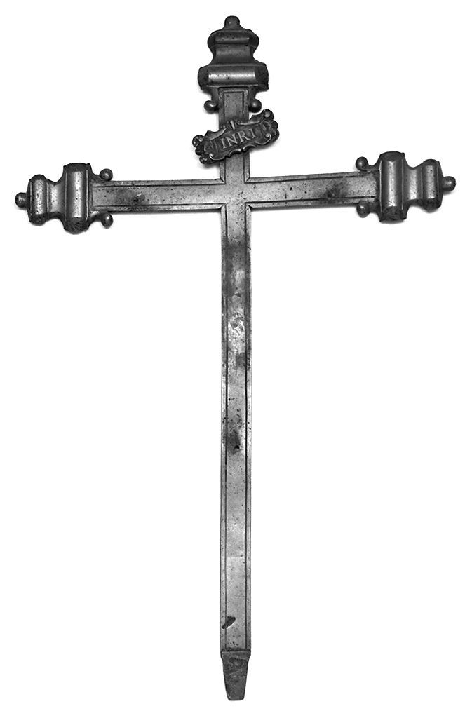 croce d'altare, frammento - bottega toscana (sec. XVIII)