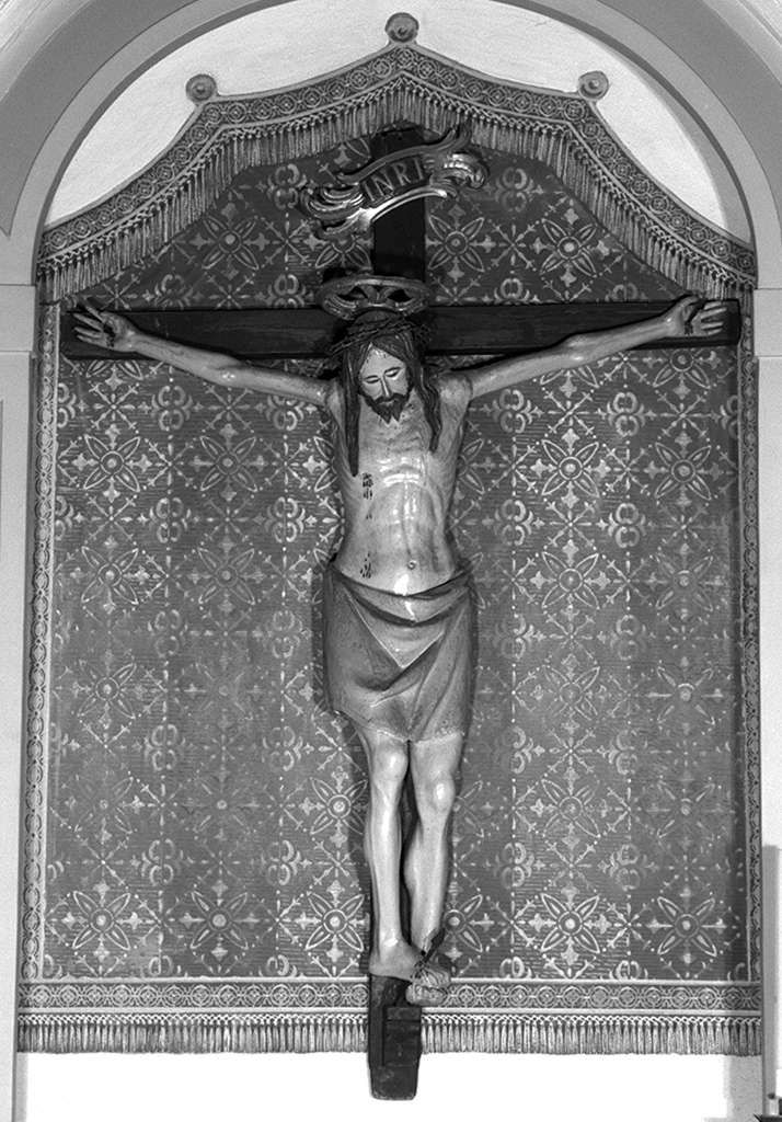 Cristo crocifisso (crocifisso) - ambito senese (prima metà sec. XV)