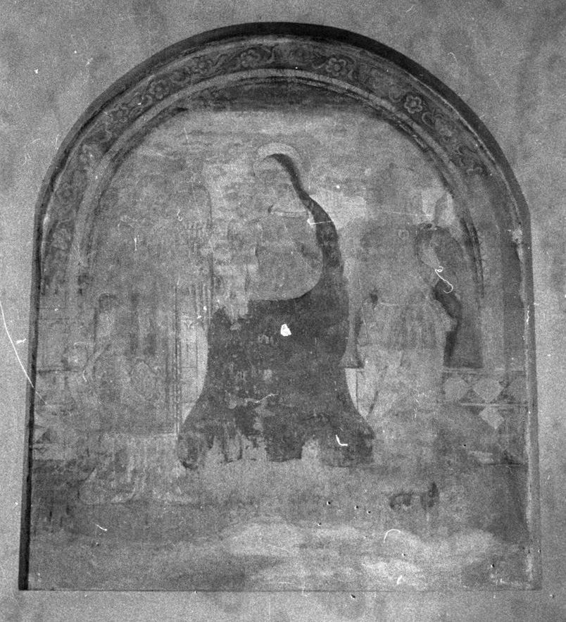 Madonna con Bambino e San Michele arcangelo (dipinto) - ambito senese (sec. XV)