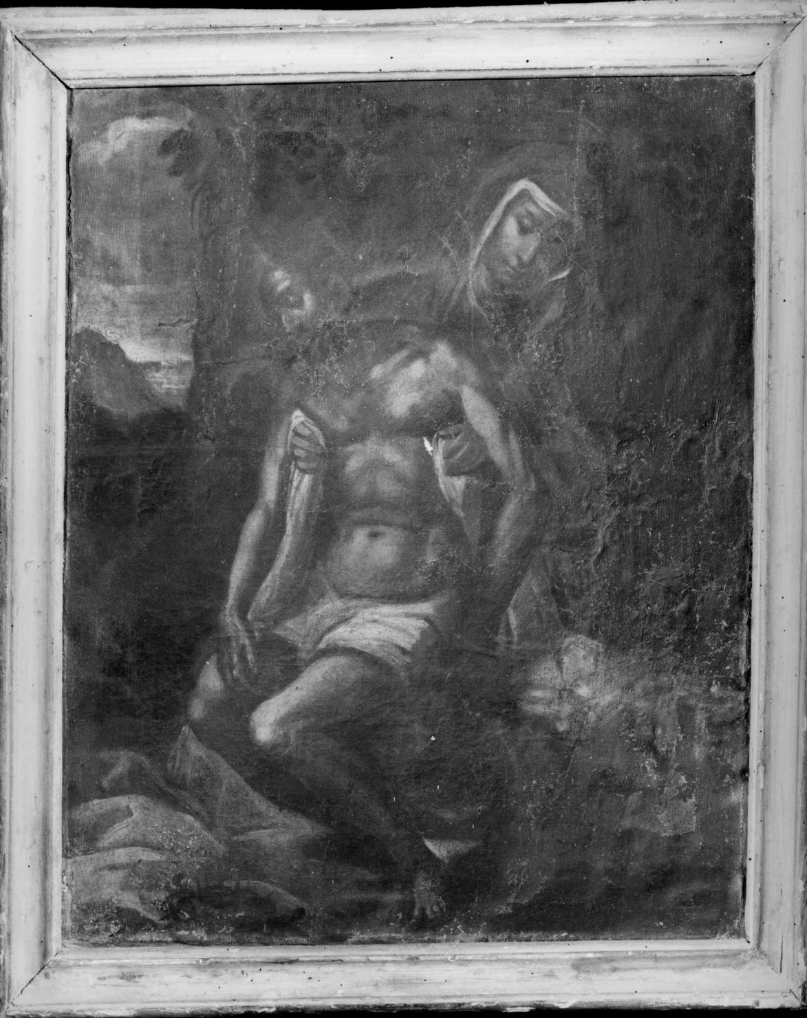 Pietà (dipinto) - ambito senese (metà sec. XVII)