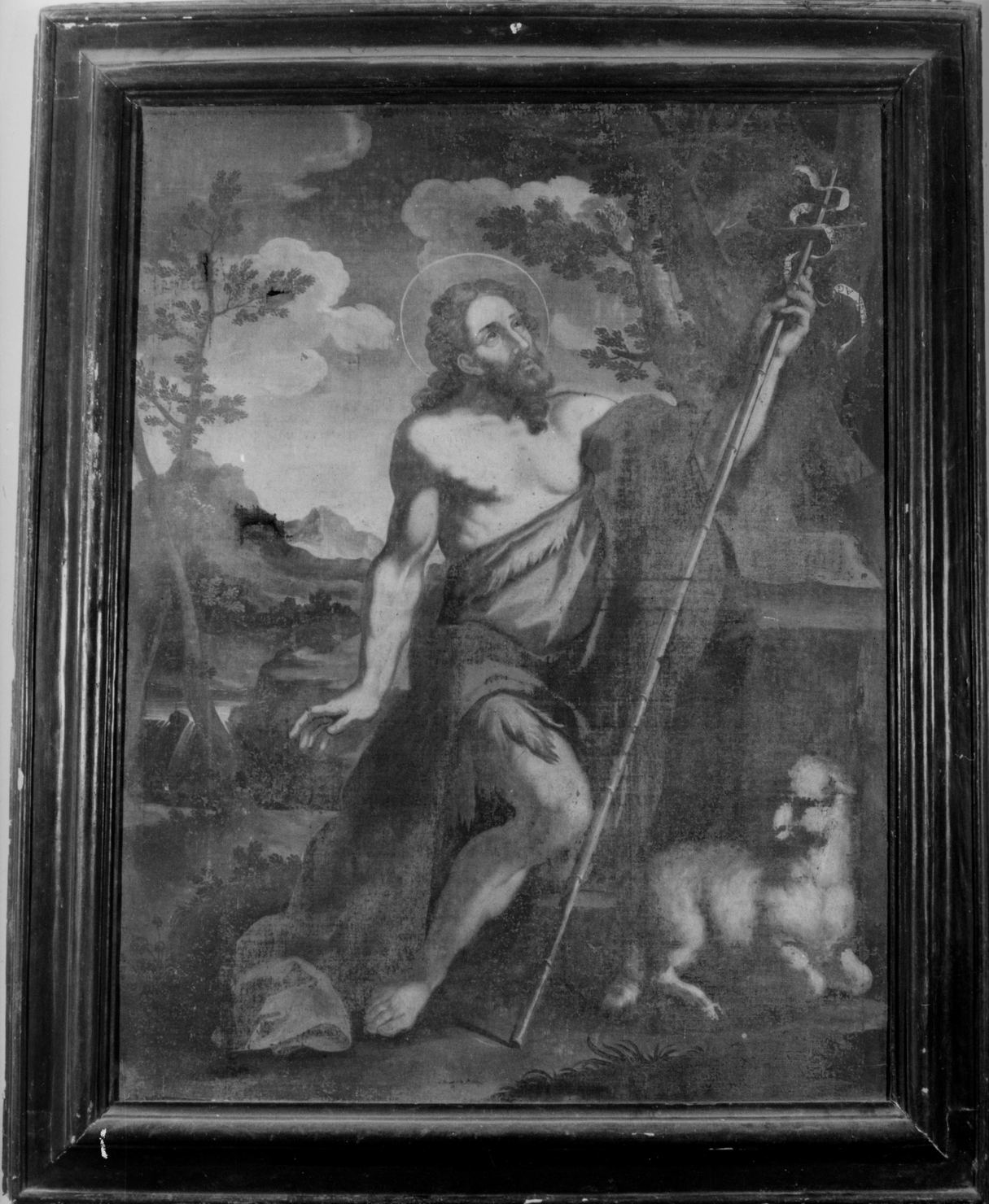 San Giovanni Battista (dipinto) - ambito senese (fine sec. XVII)