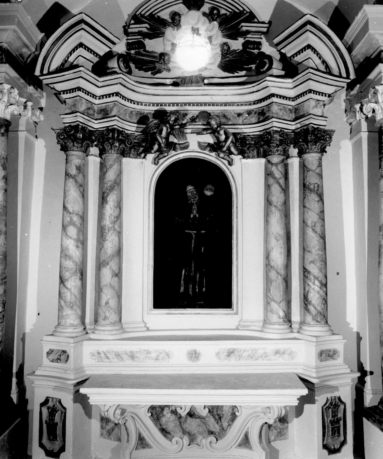 altare, opera isolata - bottega toscana (sec. XVIII)