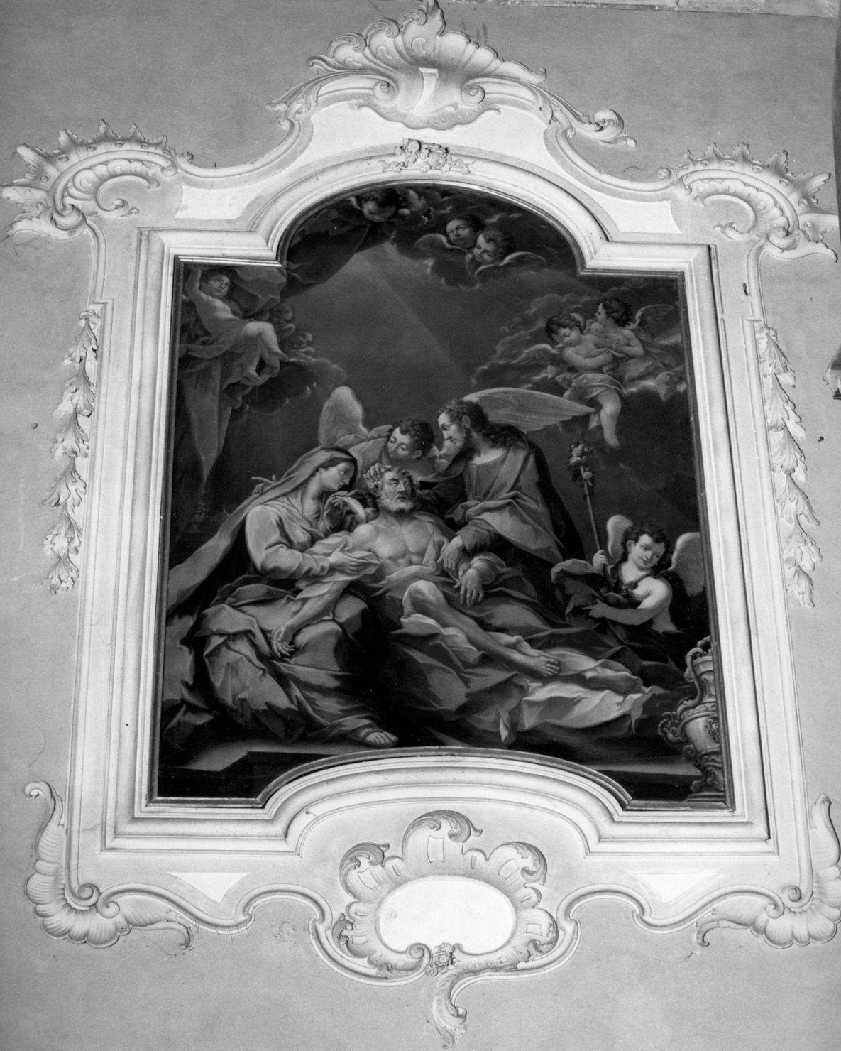 morte di San Giuseppe (dipinto) di Bolgeri Galgano (seconda metà sec. XVIII)