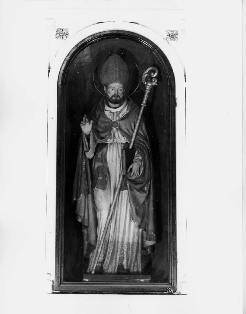 San Martino vescovo (statua) - ambito italiano (sec. XIX)
