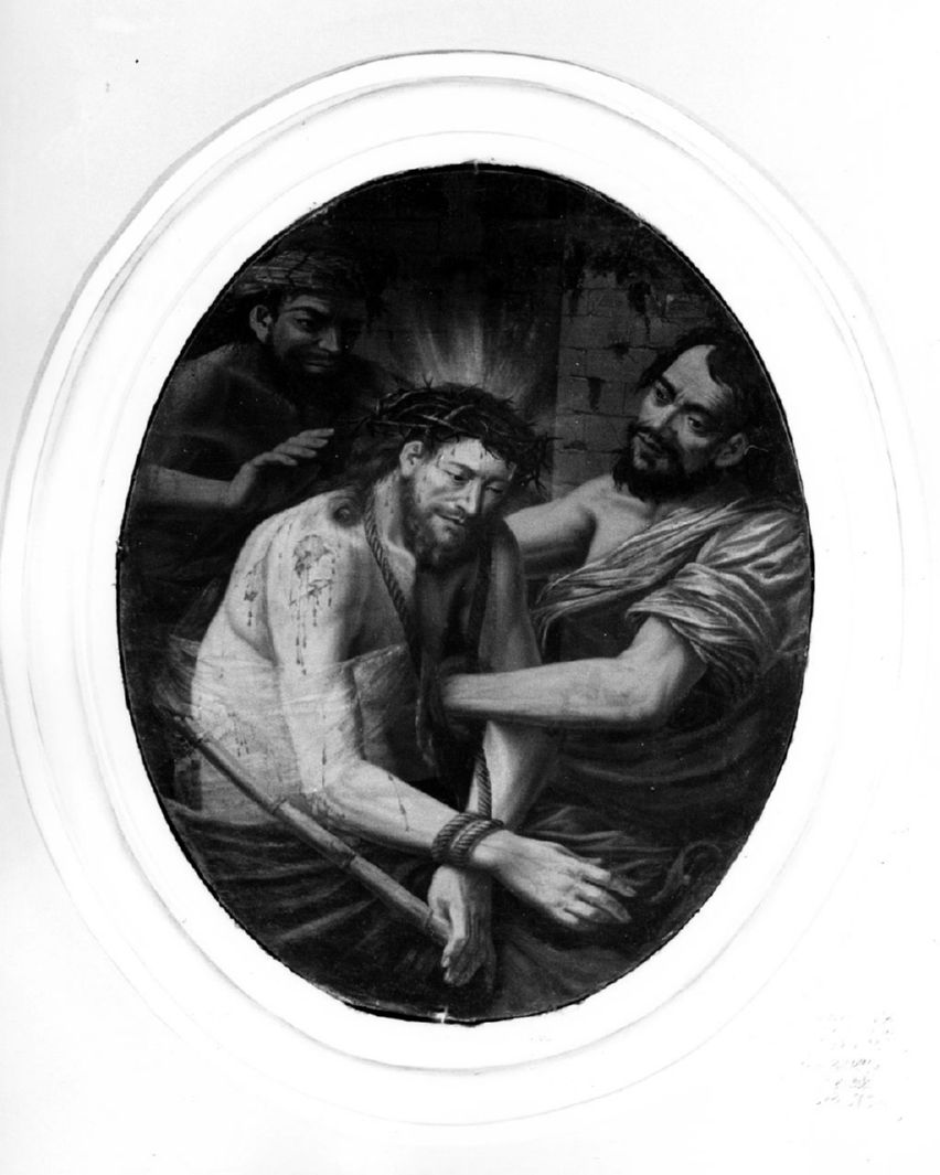 flagellazione di Cristo (dipinto, elemento d'insieme) - ambito toscano (sec. XVII)