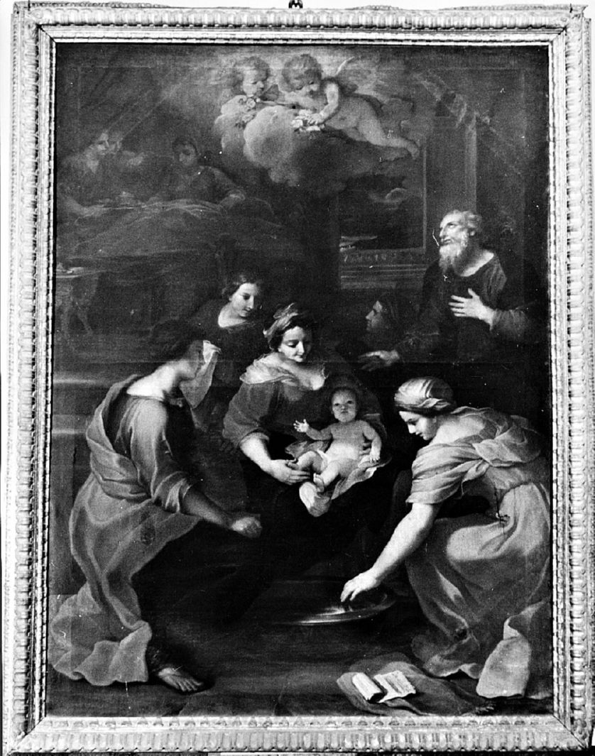 nascita di Maria Vergine (dipinto) - ambito senese (sec. XVII)