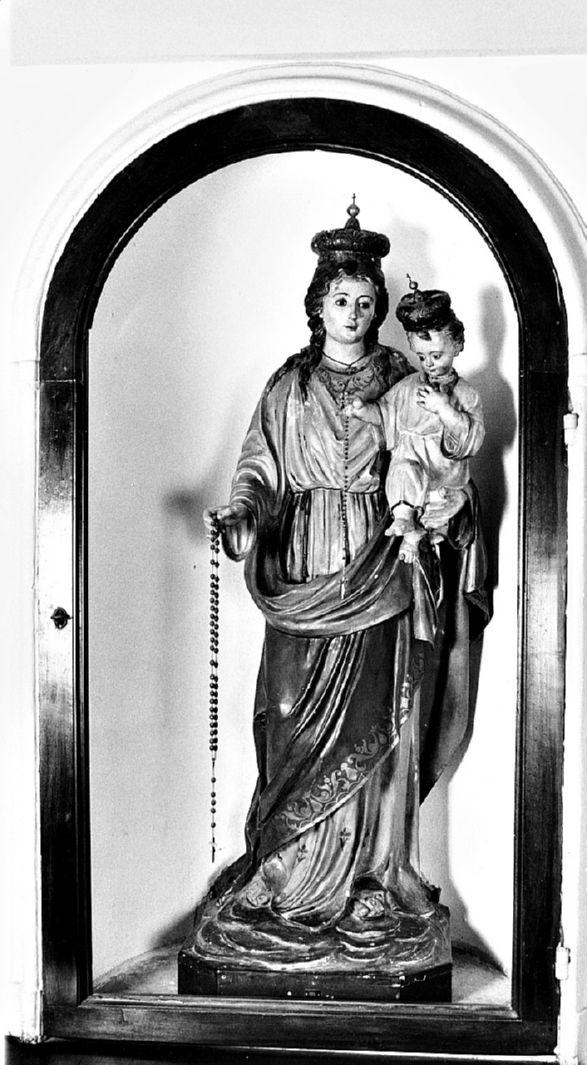 Madonna con Bambino (statua) - ambito toscano (sec. XIX)