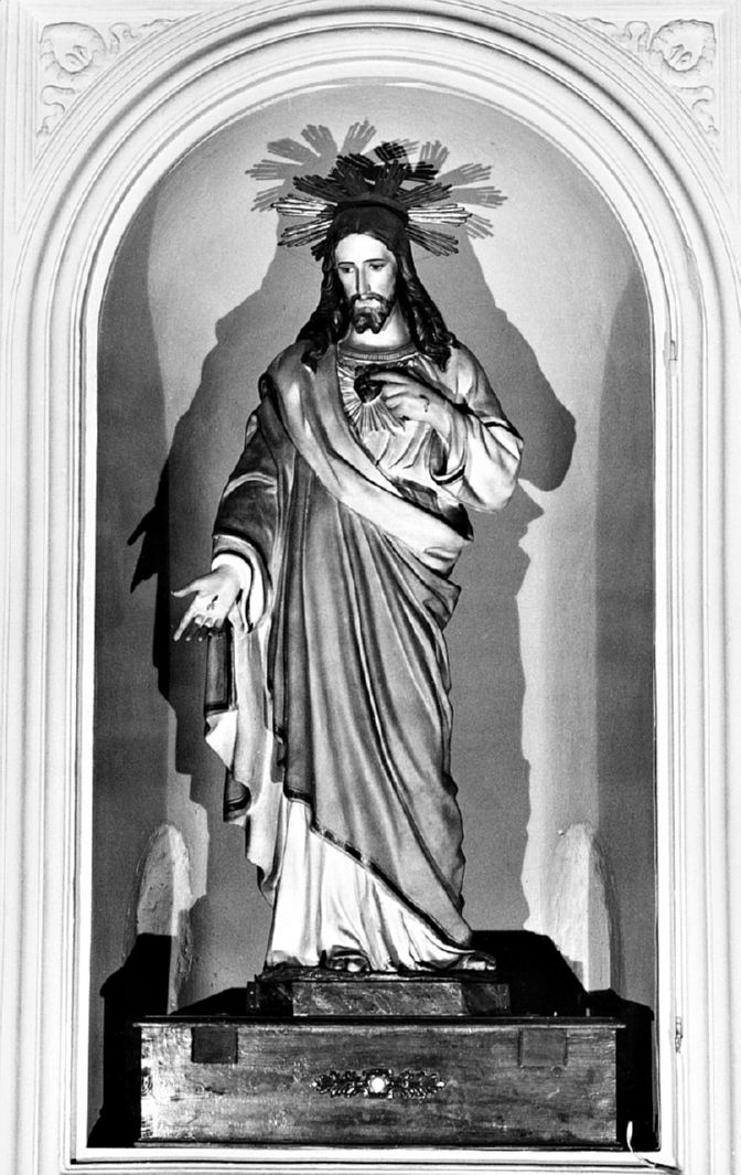 Cristo adulto (statua) - ambito senese (secc. XIX/ XX)