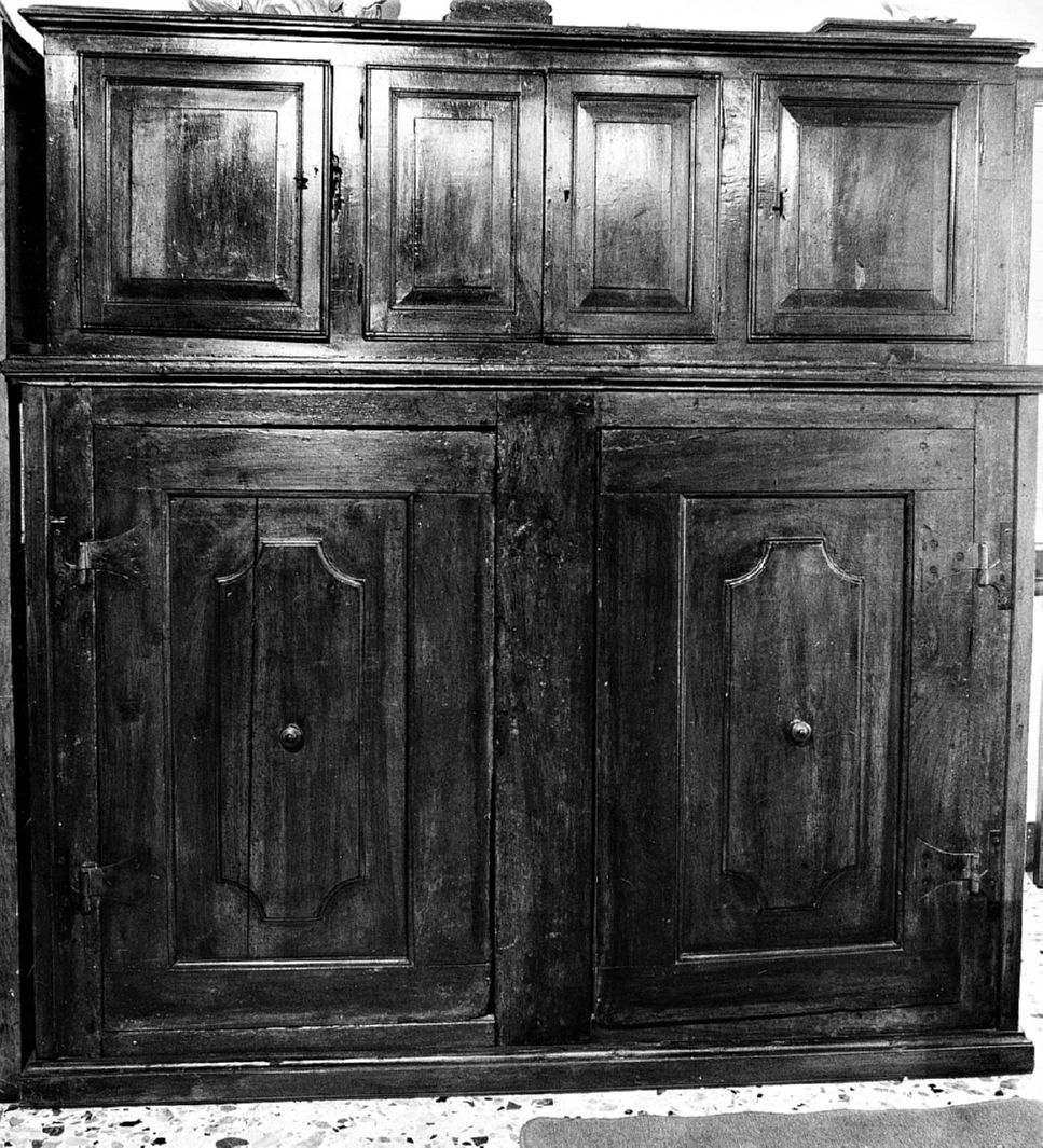 armadio da sacrestia - bottega toscana (sec. XVII)