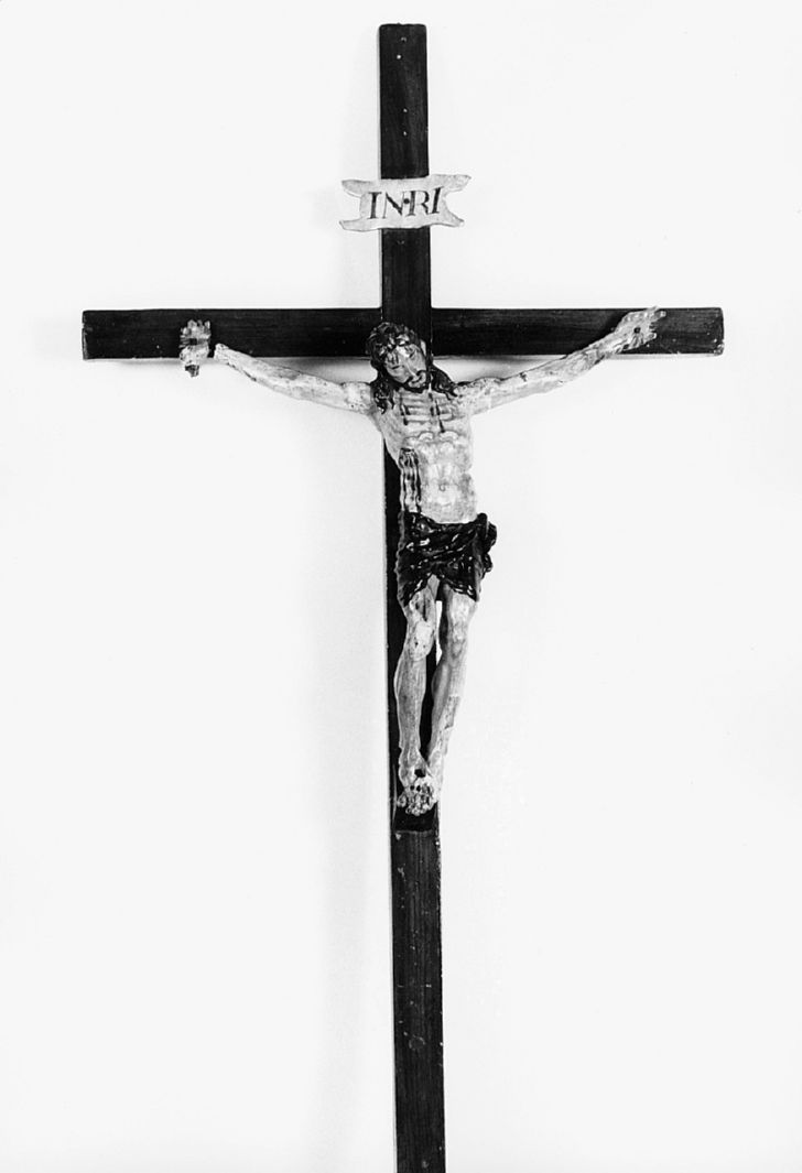 Cristo crocifisso (crocifisso) - ambito toscano (prima metà sec. XVII)