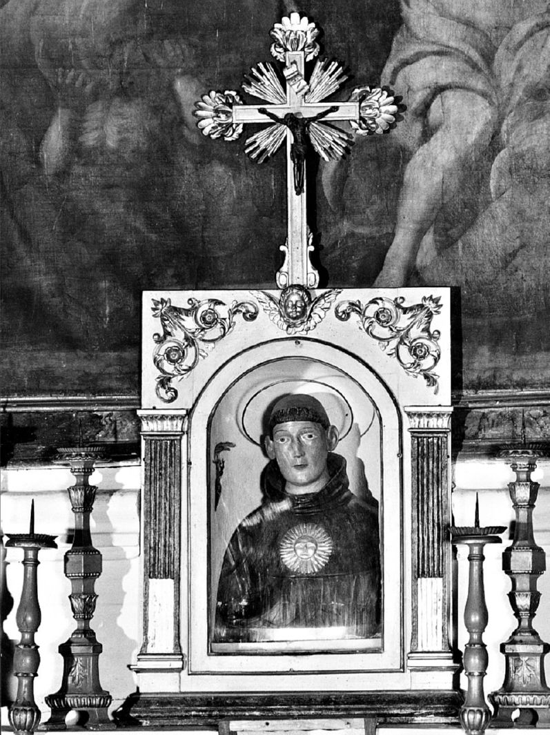 Cristo crocifisso (croce d'altare, elemento d'insieme) - bottega toscana (prima metà sec. XIX)