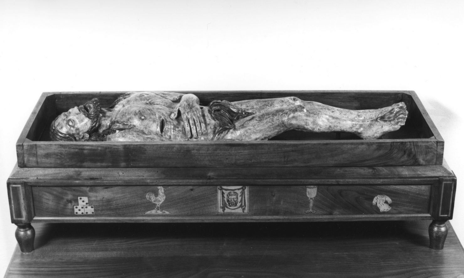 Cristo morto (statua) - ambito senese (sec. XVI)