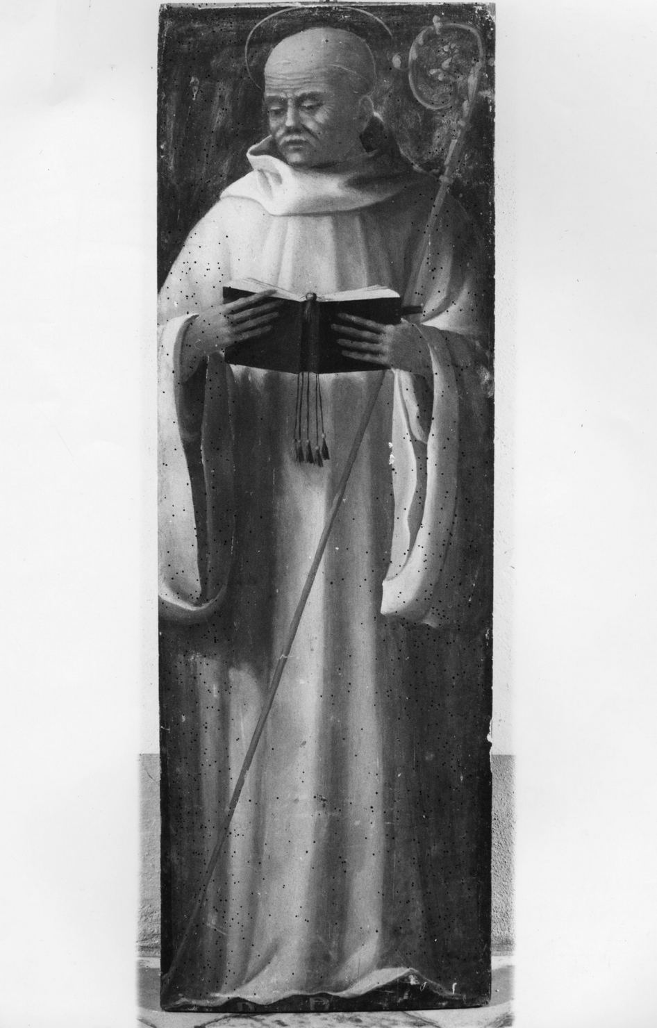 beato Bernardo Tolomei (dipinto, elemento d'insieme) - ambito senese (prima metà sec. XVI)
