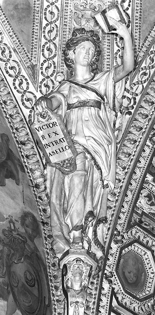Sibilla (rilievo, elemento d'insieme) di Antichi Prospero detto Bresciano (sec. XVI)