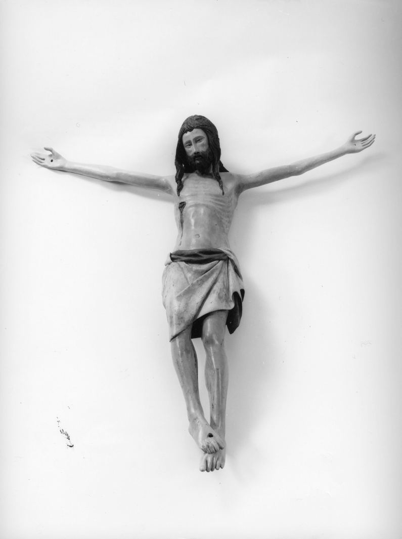 Cristo crocifisso (crocifisso) di Giovanni di Agostino (sec. XIV)