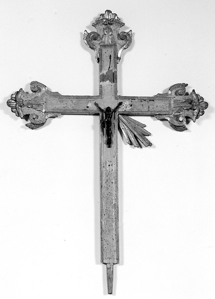 Cristo crocifisso (croce d'altare, frammento) - bottega toscana (prima metà sec. XIX)