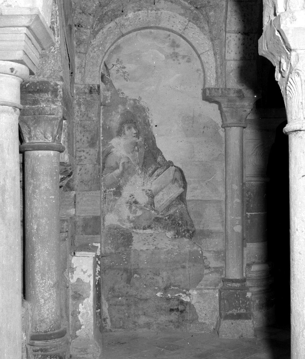 San Giovanni Evangelista (dipinto, elemento d'insieme) di Rustici Francesco detto Rustichino (attribuito) (primo quarto sec. XVII)