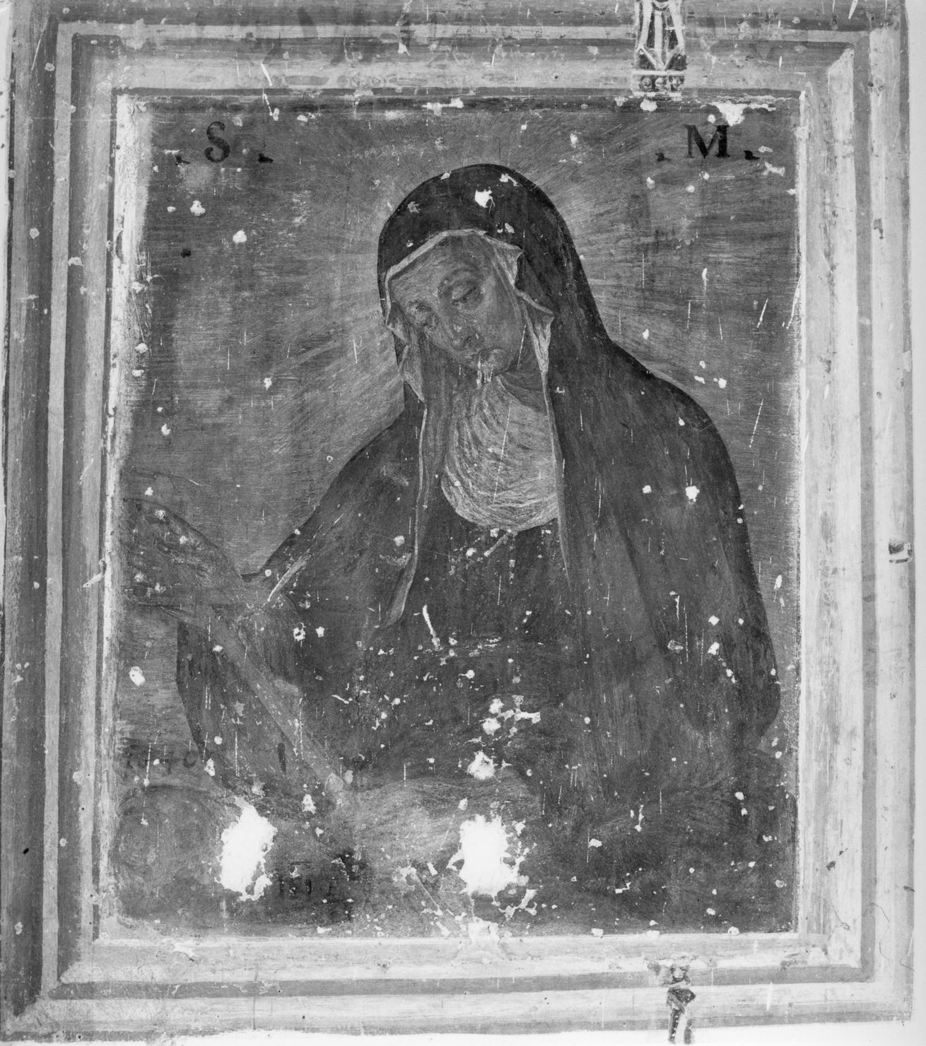 Santa (dipinto, elemento d'insieme) di Nasini Francesco (sec. XVII)