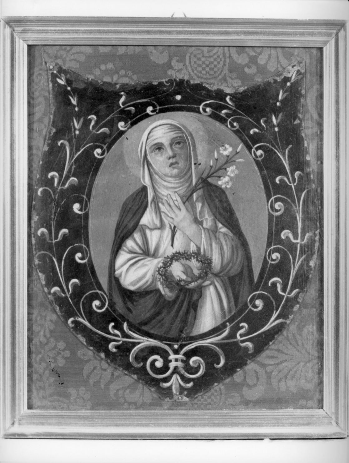 Santa Caterina da Siena (dipinto) - ambito senese (fine/inizio secc. XVIII/ XIX)