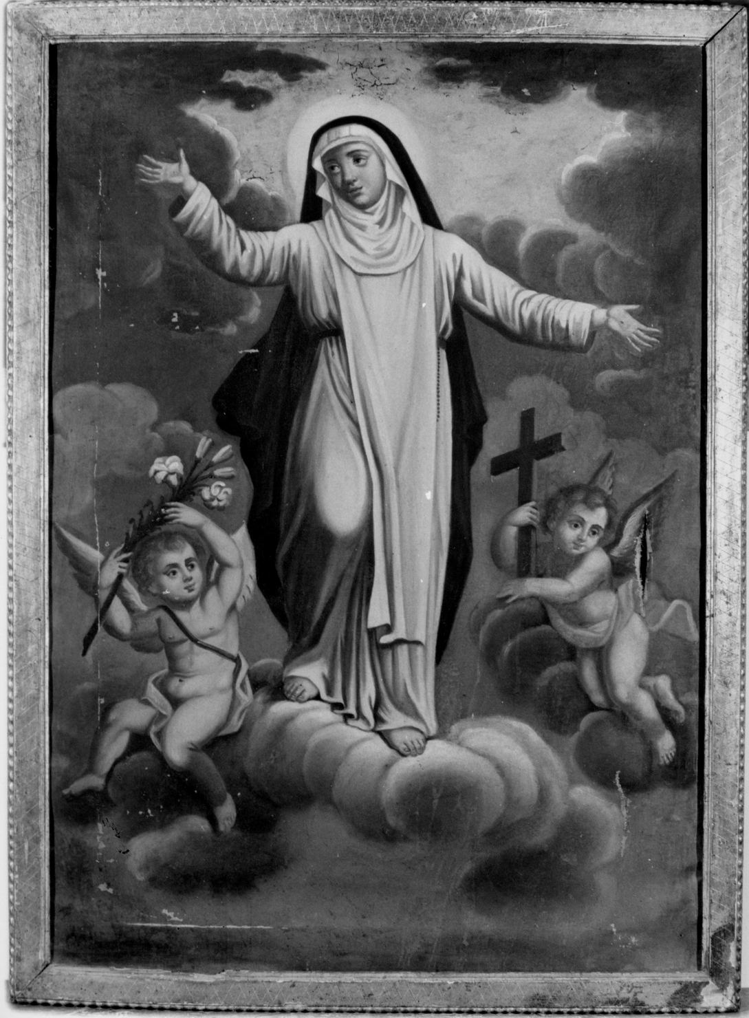 Santa Caterina da Siena (dipinto) - ambito toscano (ultimo quarto sec. XVII)